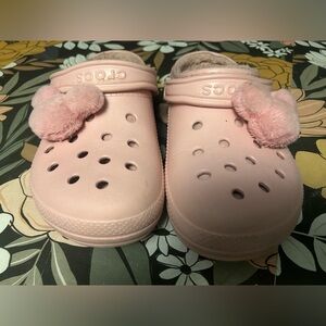 Pink Disney Mickey Mouse crocs